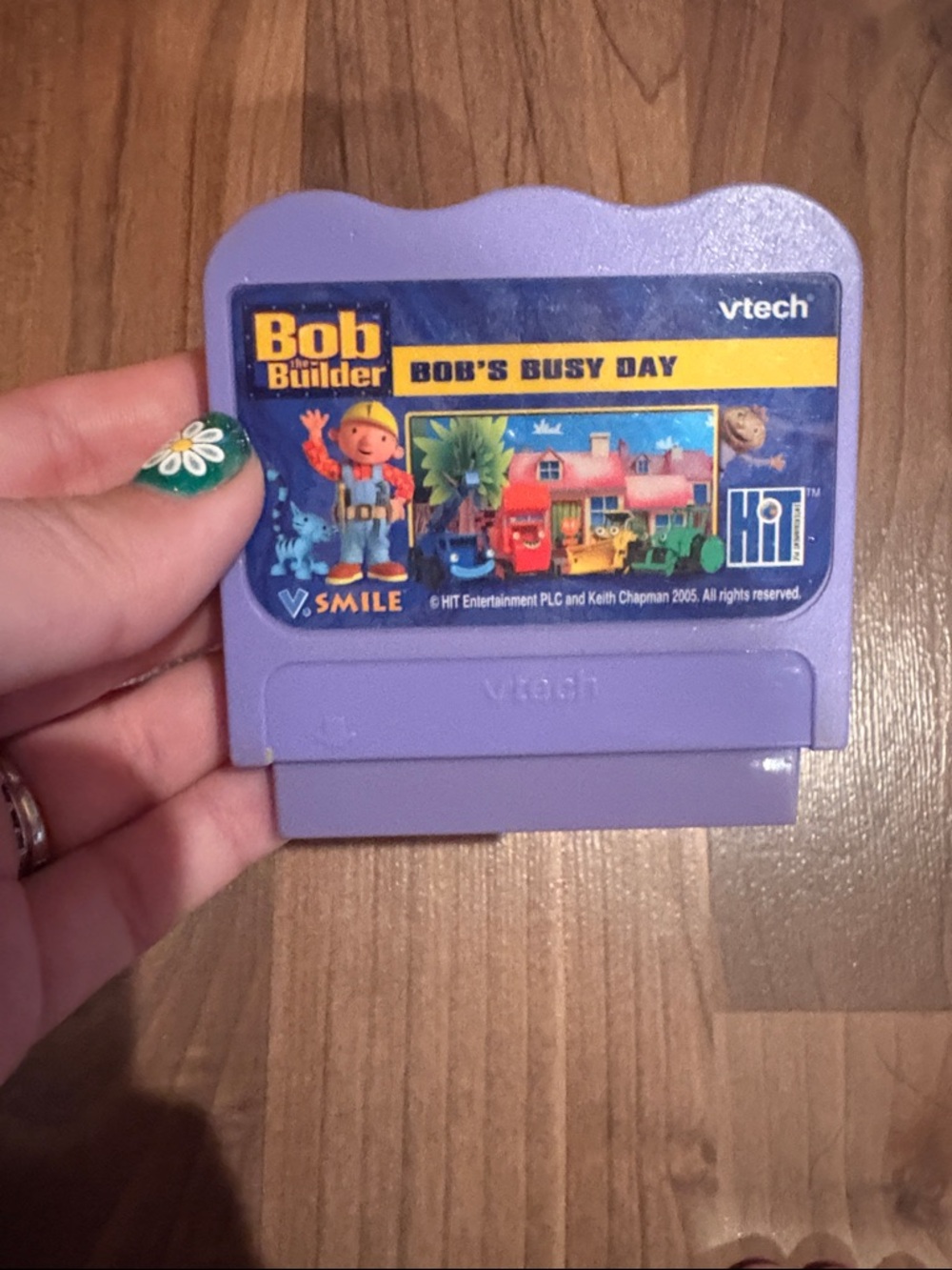 Vtech V Smile Bob The Builder Bob’s Busy Day Game Cartridge 2005